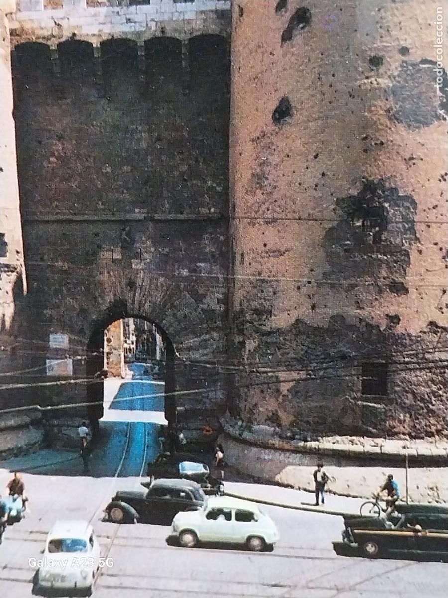 Postales: TORRES DE CUARTE VALENCIA ED FISA 908 SC ORIGINAL ANIMADA COCHES CL&Aacute;SICOS