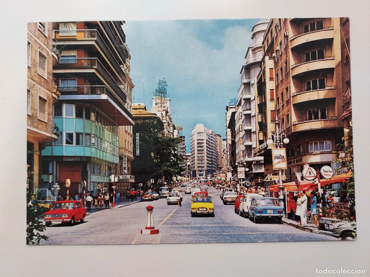 Postales: POSTAL ALICANTE RAMBLA DE MENDEZ NU&Ntilde;EZ. 1973. CIRCULADA. VIPA