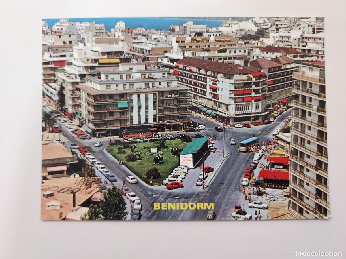 Postales: POSTAL BENIDORM (EDIFICIO ENSENADA, TOMBOLA). 1975. ESCRITA. ALICANTE
