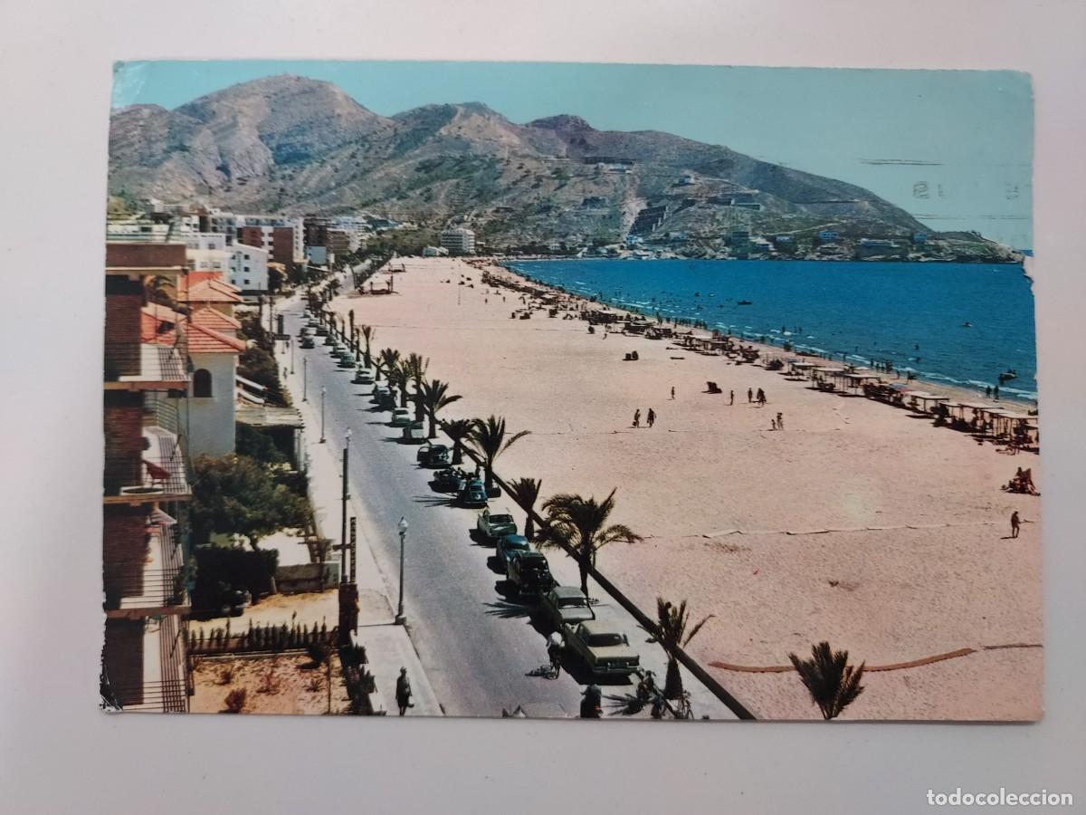 Postales: POSTAL BENIDORM VISTA PLAYA DE LEVANTE. 1964. CIRCULADA. ALICANTE. GALIANA 22
