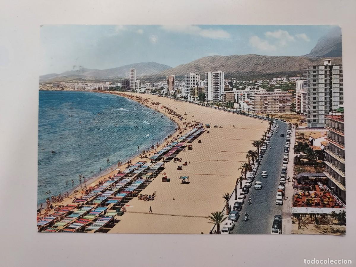 Postales: POSTAL BENIDORM PLAYA DE LEVANTE VISTA GENERAL. 1967. CIRCULADA. ALICANTE