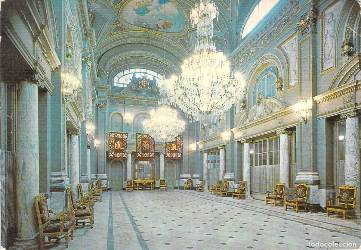 Postkarten: Postal de Valencia, Sal&oacute;n de Actos del Ayuntamiento