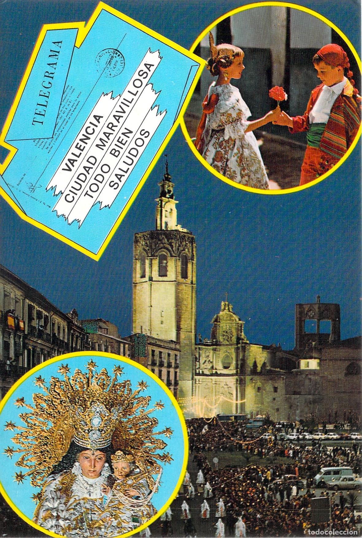 Postales: Postal de Valencia Bellezas de la Ciudad y Trajes Regionales