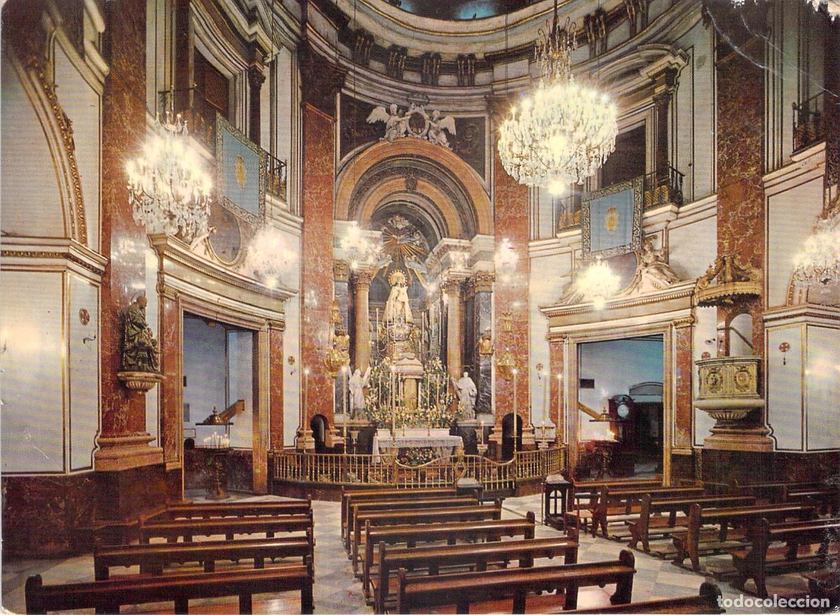 Postales: Postal de la Bas&iacute;lica de la Virgen de los Desamparados, Valencia