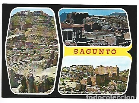 Postales: BELLEZAS DE LA CIUDAD - BEAUTIES OF THE CITY.- SAGUNTO / VALENCIA