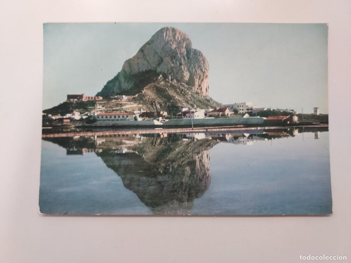 Postales: POSTAL CALPE PE&Ntilde;ON DE IFACH. 1963. ESCRITA. ALICANTE. 30 GALIANA