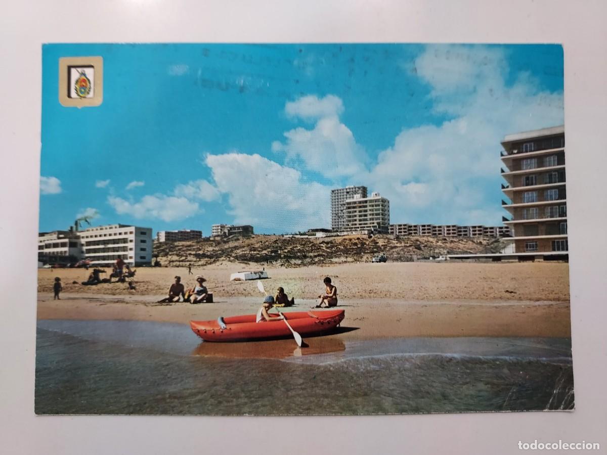 Postales: POSTAL ELCHE PLAYA ARENALES DEL SOL. 1970. CIRCULADA. ALICANTE. SUBIRATS 33