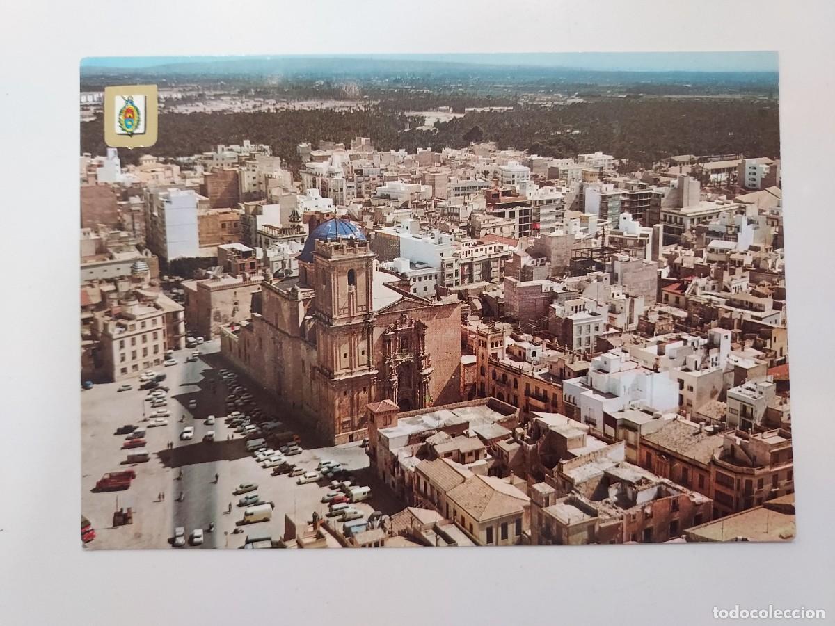 Postales: POSTAL ELCHE VISTA AEREA. 1975. CIRCULADA. ALICANTE. SUBIRATS 30