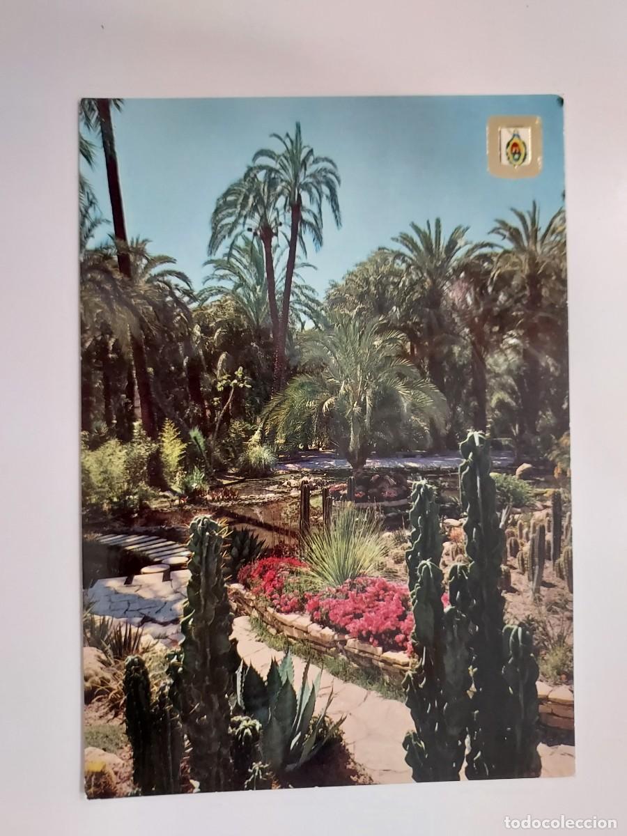 Postales: POSTAL ELCHE HUERTO DEL CURA VISTA ROCALLA LAGO. 1970. ESCRITA. ALICANTE