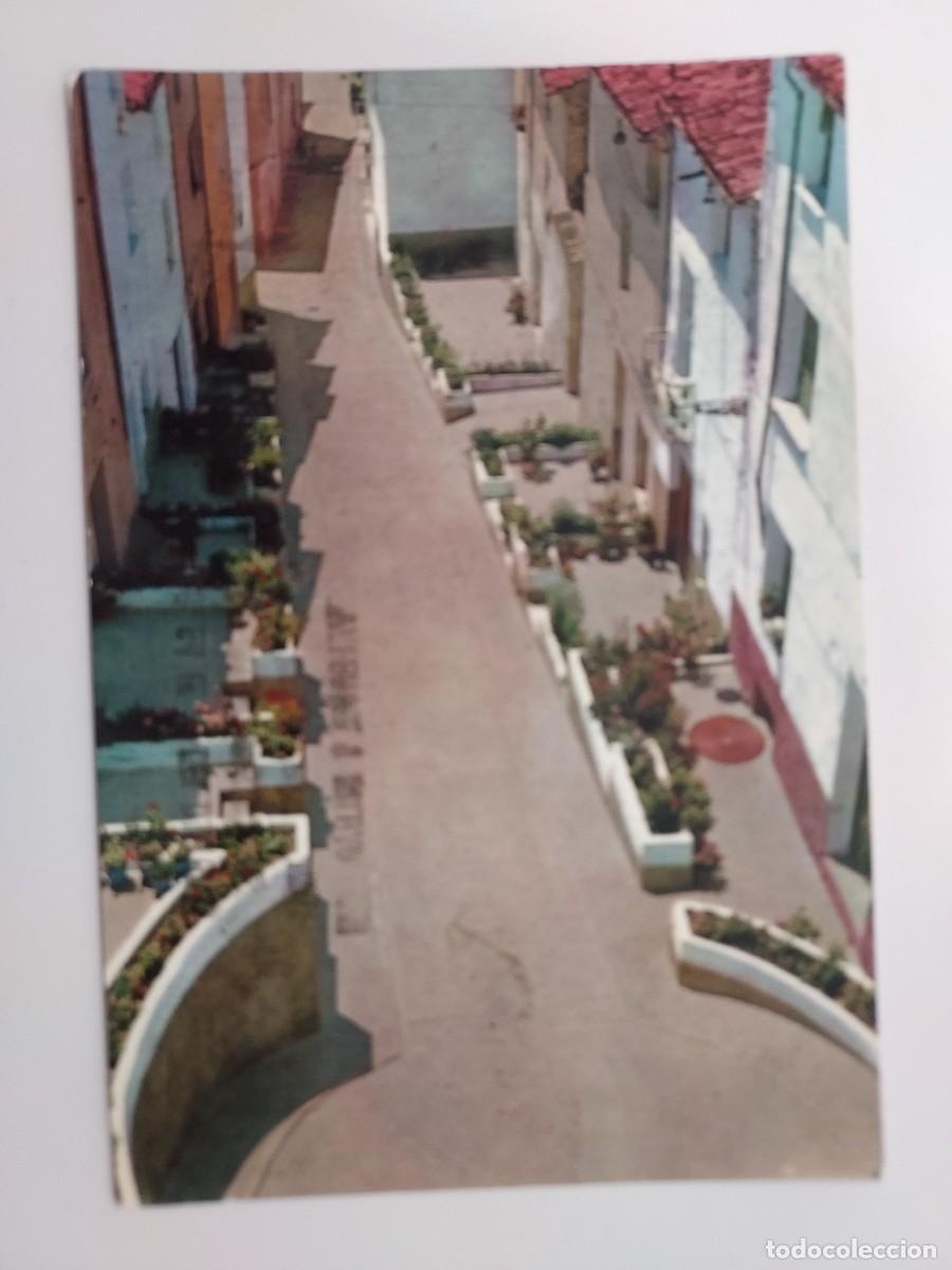 Postales: POSTAL IBI CALLE TIPICA. 1966. CIRCULADA. ALICANTE. MATASELLOS IBI