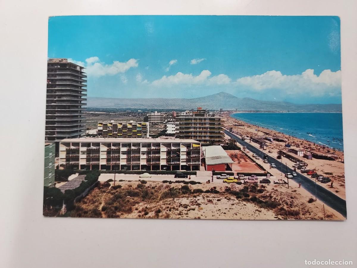 Postales: POSTAL SAN JUAN VISTA PARCIAL DE LA PLAYA. 1965. CIRCULADA. ALICANTE