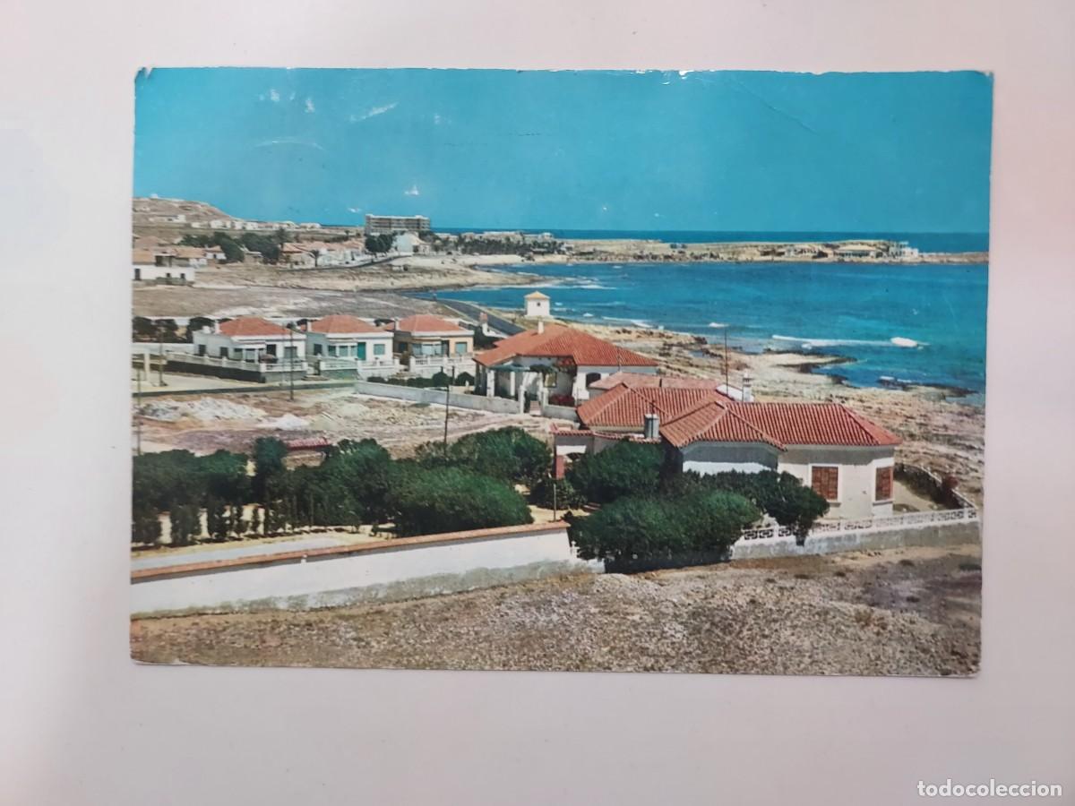 Postales: POSTAL TORREVIEJA VISTA PARCIAL. 1962. CIRCULADA. ALICANTE. MATASELLOS DEVUELTA