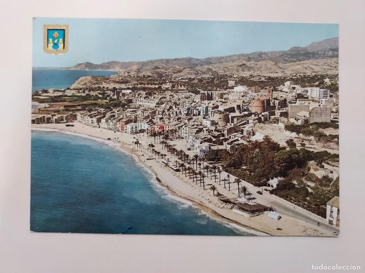 Postales: POSTAL VILLAJOYOSA PASEO DR ESQUERDO VISTA AEREA. 1967. ESCRITA. ALICANTE