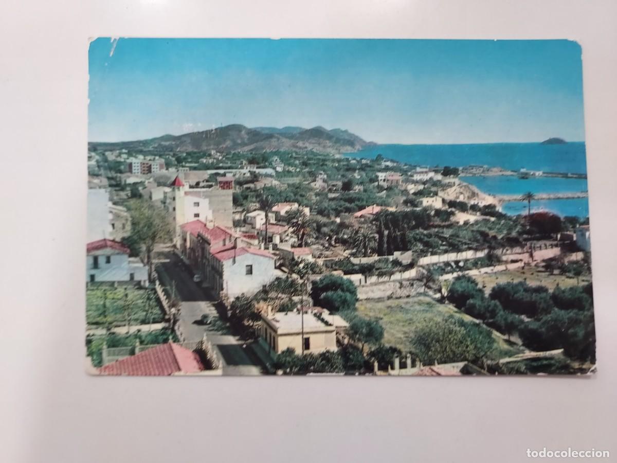 Postales: POSTAL VILLAJOYOSA PANORAMICA DESDE LES RIBETES. 1964. CIRCULADA. ALICANTE