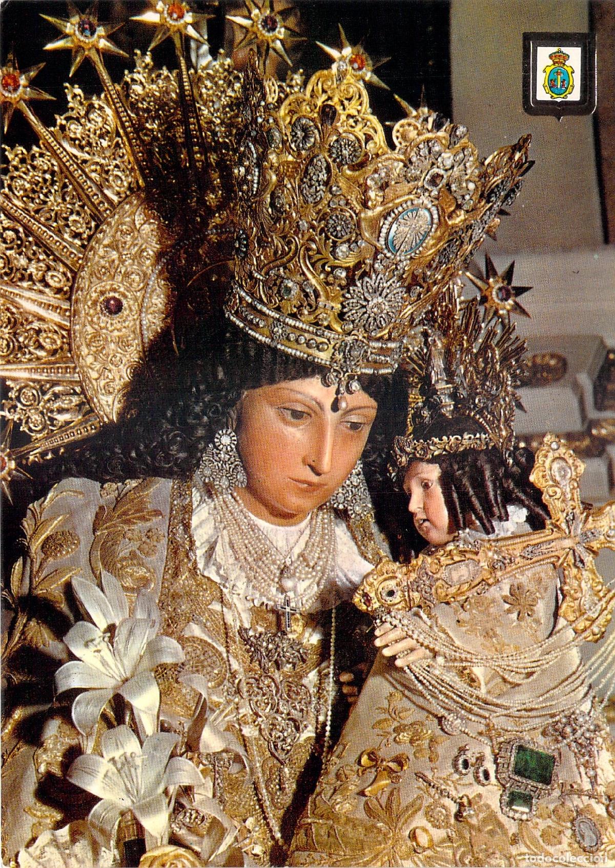 Postales: Postal de la Virgen de los Desamparados Patrona de Valencia