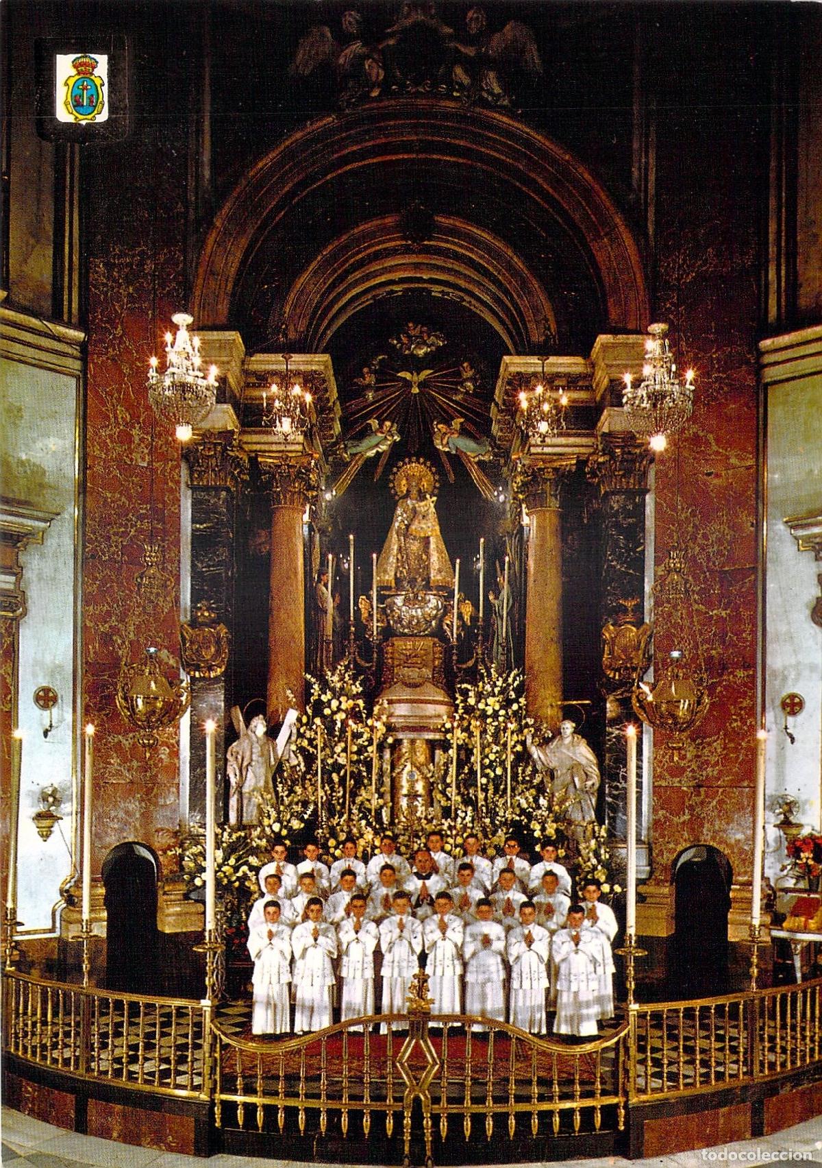 Postales: Postal de la Real Bas&iacute;lica de Nuestra Se&ntilde;ora de los Desamparados en Valencia