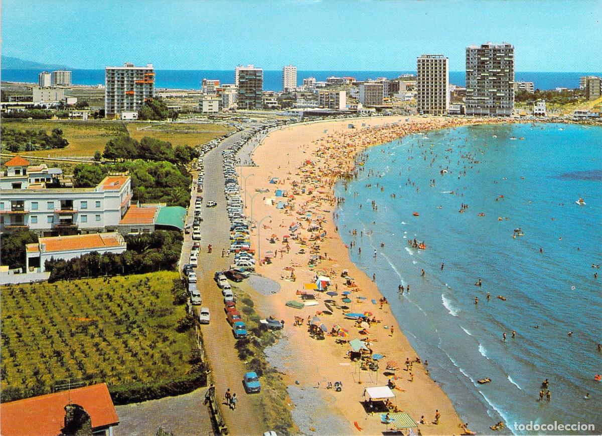Postales: Postal de la Playa en Oropesa del Mar, Castell&oacute;n