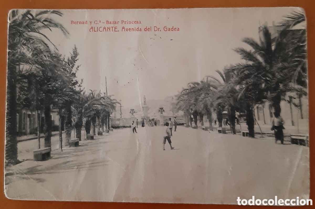 Postales: Postal Alicante. Avda. del Doctor Gadea. Escrita sin circular. R1012