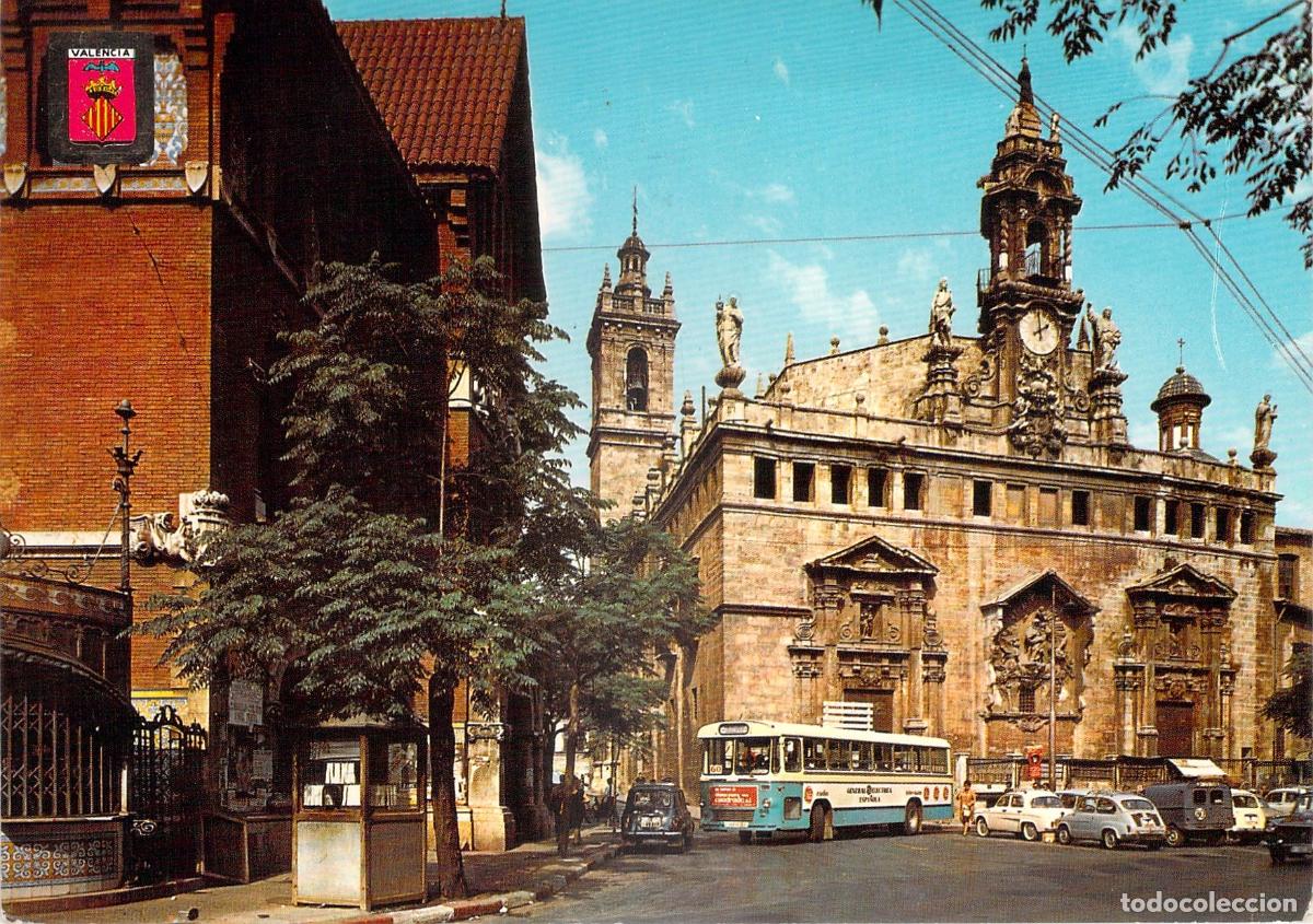 Postales: Postal de la Iglesia de los Santos Juanes en Valencia