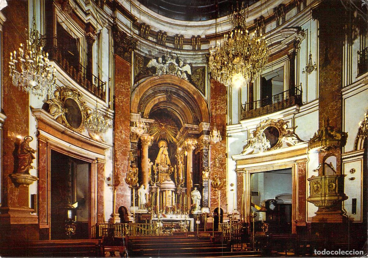 Postales: Postal de la Real Bas&iacute;lica de los Desamparados en Valencia