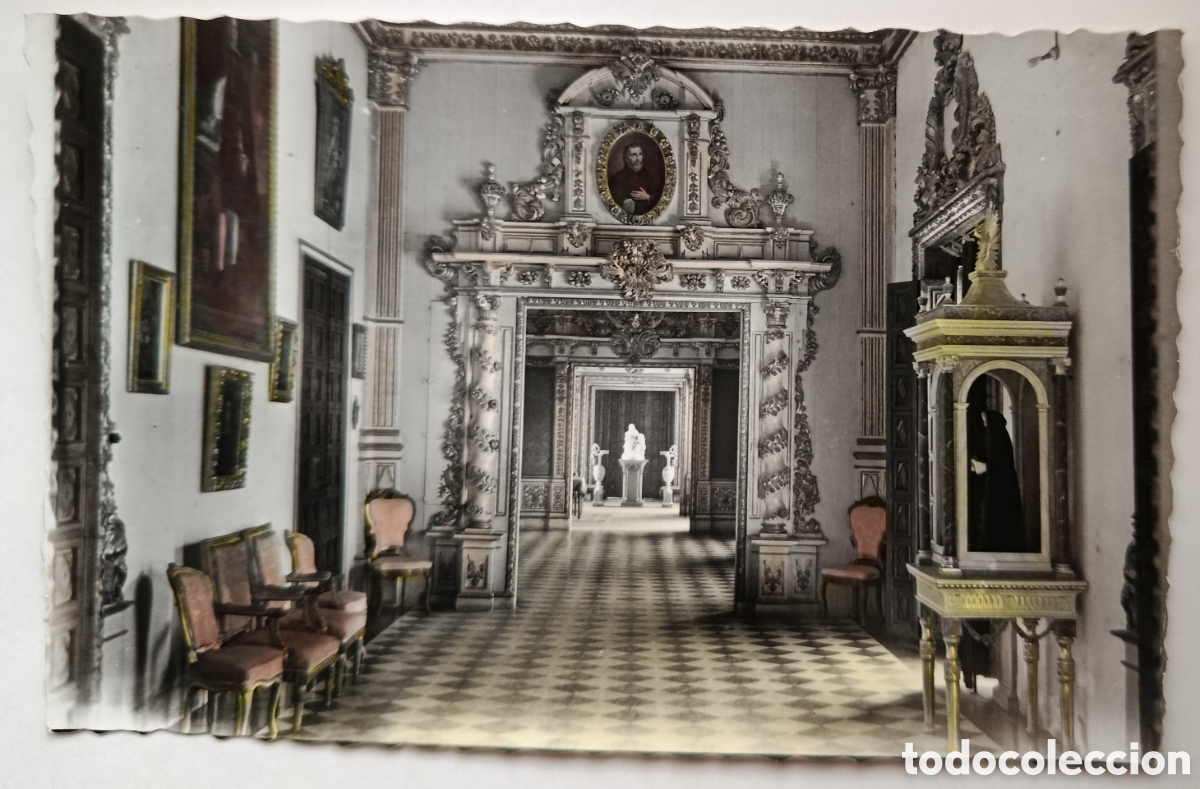 Postales: POSTAL FOTOGRAFICA GANDIA - PALACIO DEL SANTO DUQUE - VALENCIA