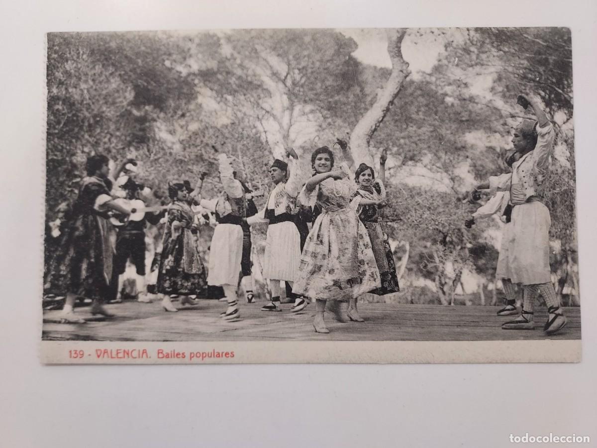 Postales: POSTAL VALENCIA BAILES POPULARES. SIN CIRCULAR. CA. 1923. THOMAS