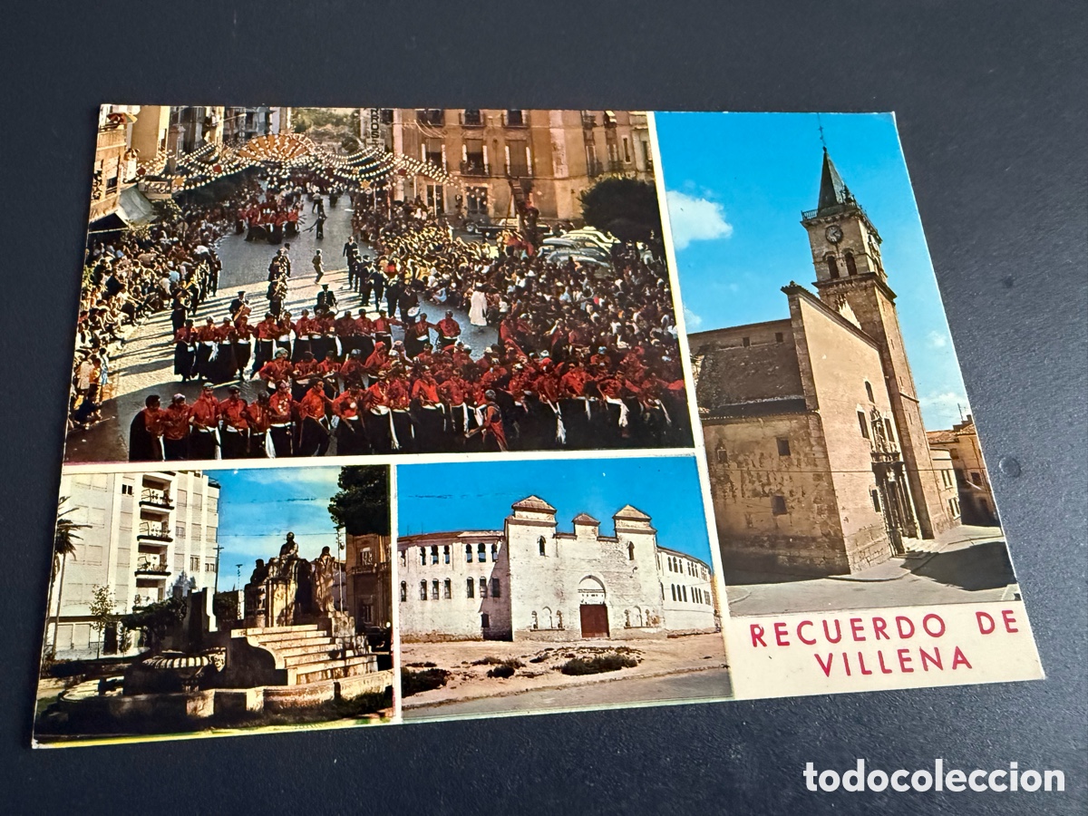 Postales: Postal. RECIERDO DE VILLENA
