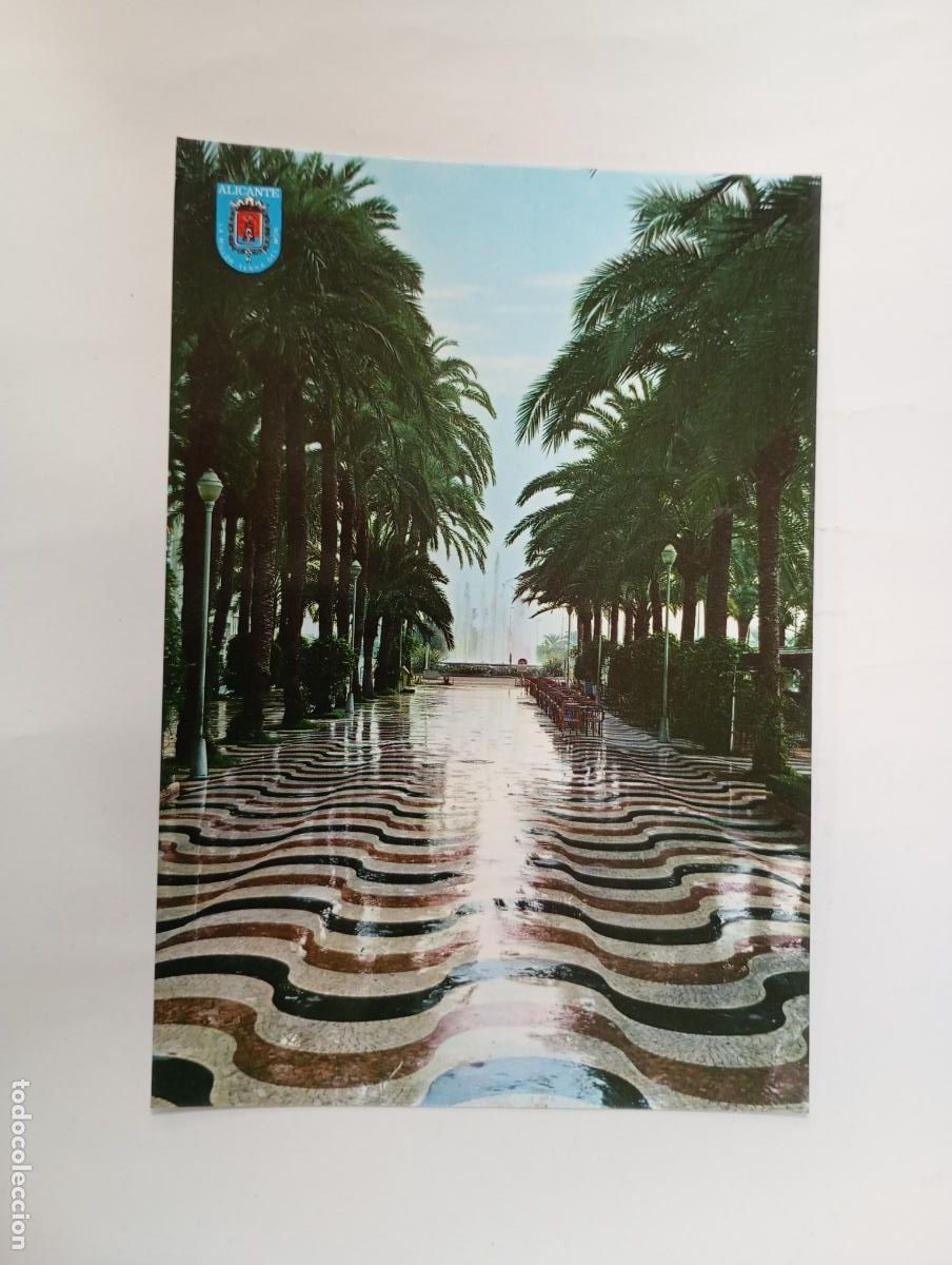 Postales: POSTAL DE ALICANTE. EXPLANADA DE ESPA&Ntilde;A. TDKP29X