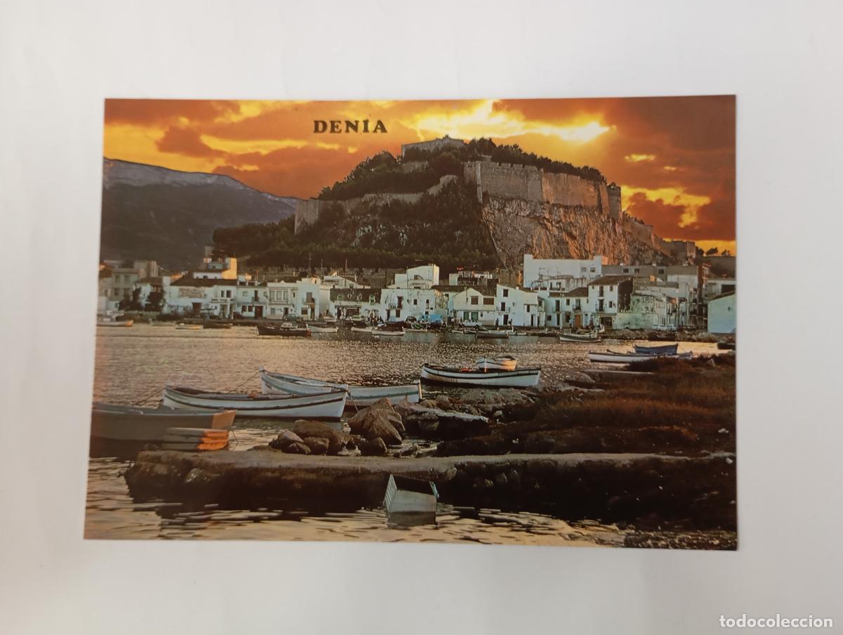 Postales: POSTAL DE DENIA. ATARDECER PUERTO. TDKP29X