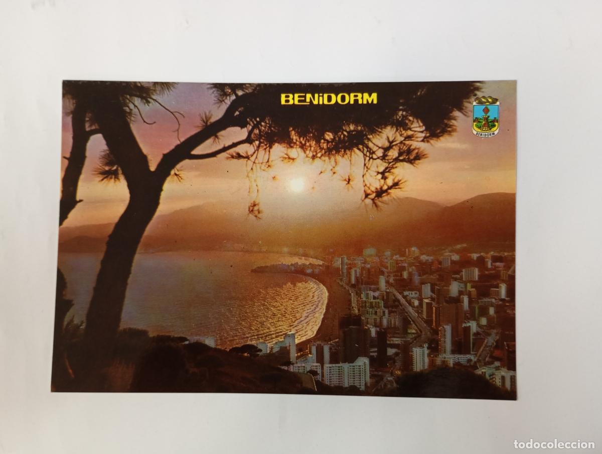 Postales: POSTAL DE BENIDORM. PUESTA DE SOL. TDKP29X