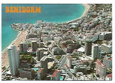Postales: VISTA AEREA.- BENIDORM