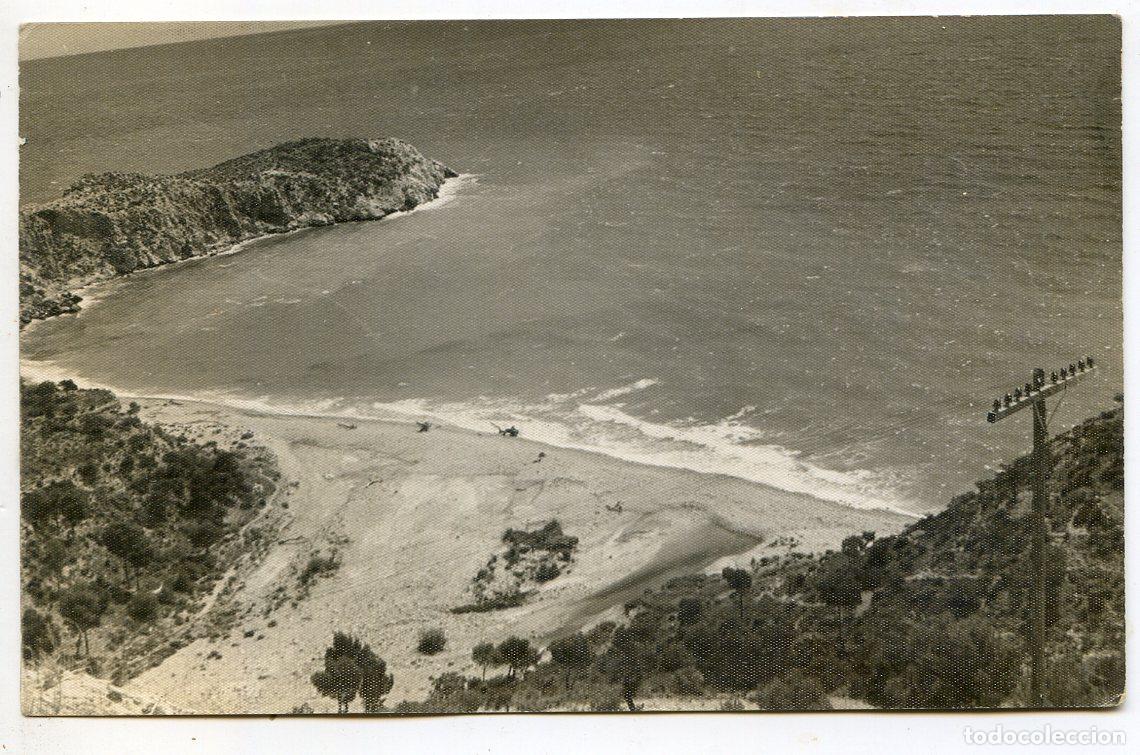 Postales: Mascarat, Altea, Alicante, foto 4 de abril de 1958, tama&ntilde;o tarjeta postal, sello tinta Foto A. Nieva