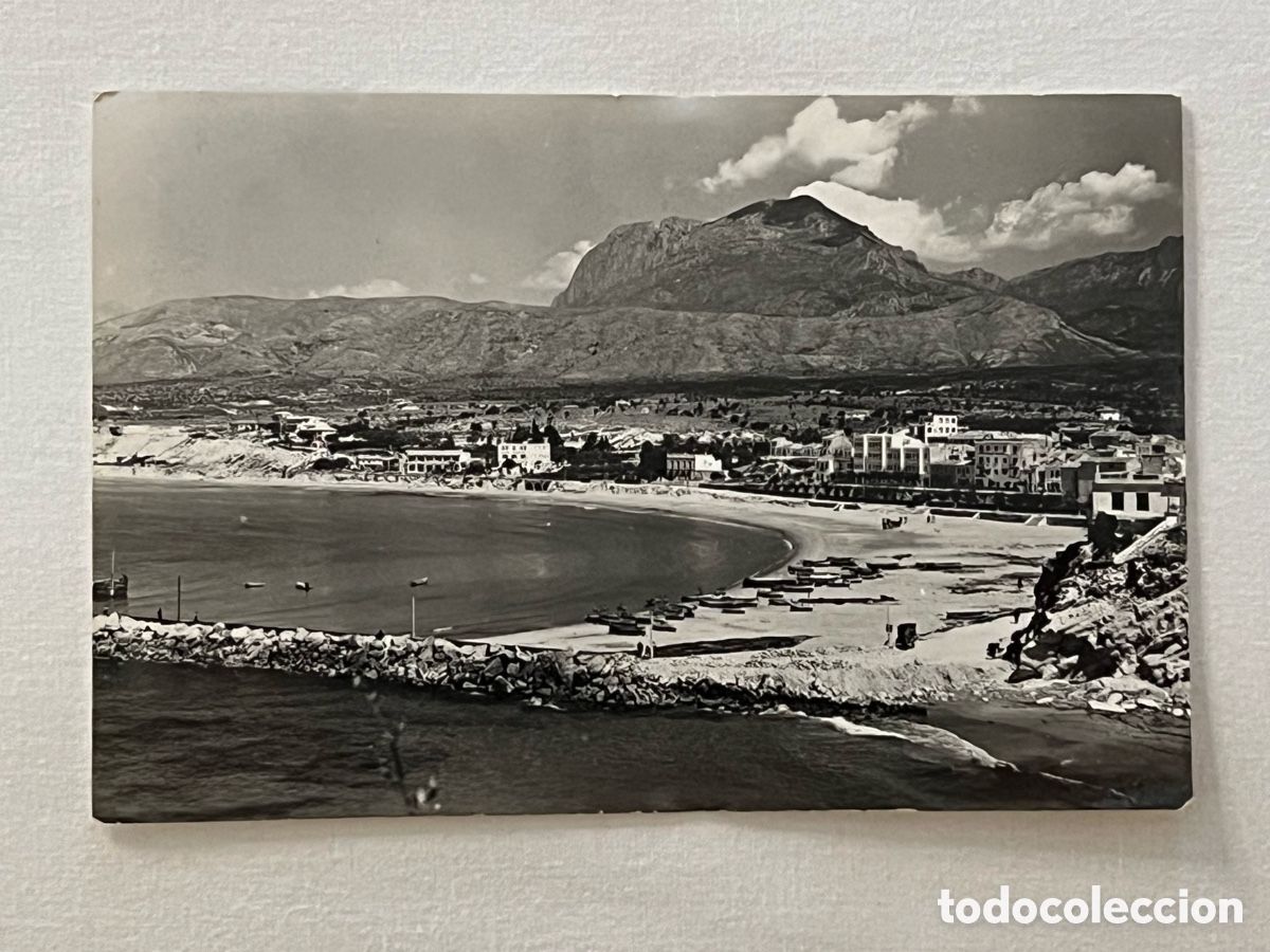 Postales: BENIDORM Postal Fotograf&iacute;ca. Panor&aacute;mica Playa Poniente, Edita: foto Sime&oacute;n. Benidorm (h.1950?)