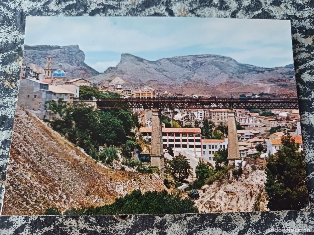 Postales: 8 alcoy viaducto de canalejas, ed. garcia garrabella