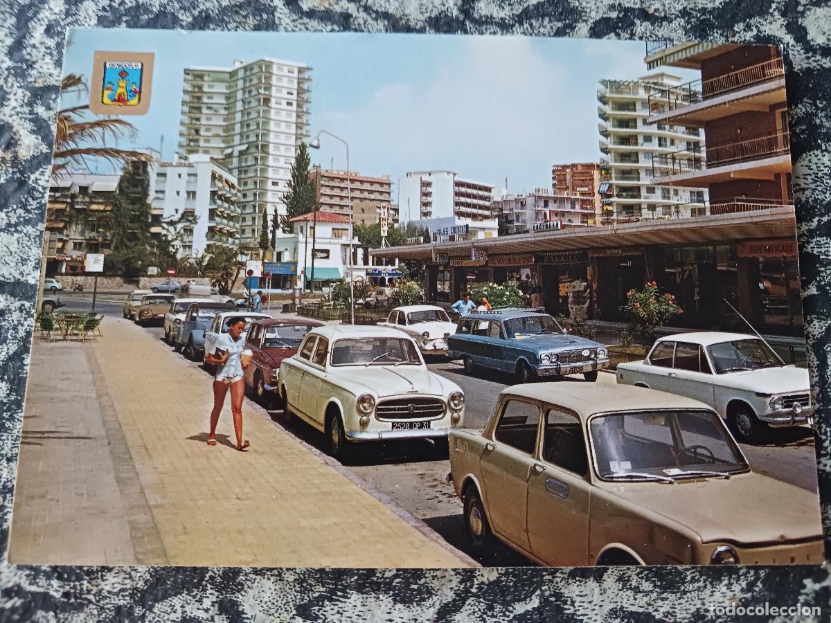 Postales: 86 benidorm, calle de valencia, ed. subirats