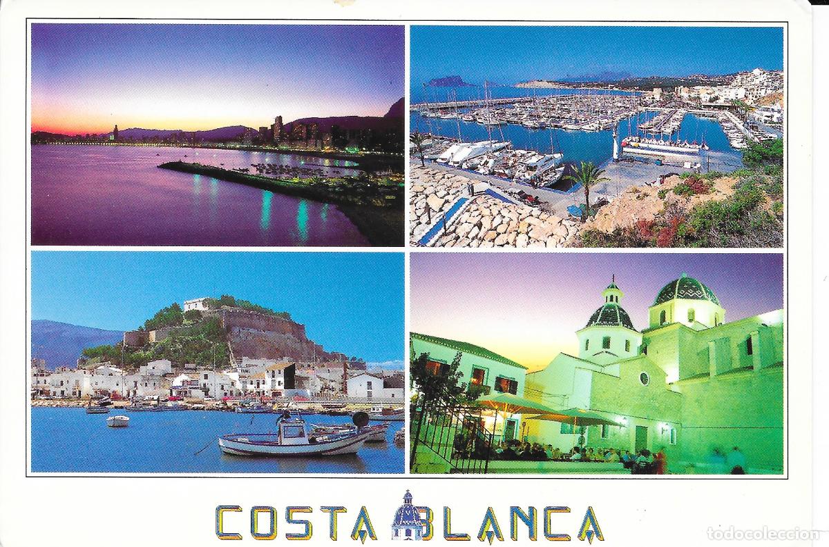 Postales: [POSTAL] Benidorm, Moraira, Denia y Altea (Alicante) (sin circular)