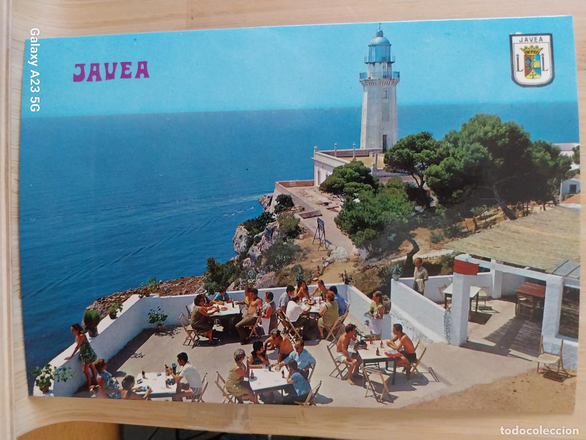 Postales: JAVEA CABO DE LA NAO ED GALIANA 36 TERRAZA ANIMADA SC ORIGINAL