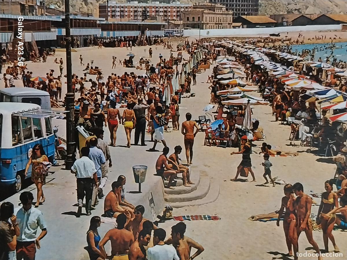Postales: POSTIGUET BEACH ALICANTE ED GARRABELLA 104 SC ORIGINAL