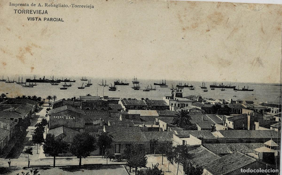 Postales: POSTAL ANTIGUA DE VALENCIA. ALICANTE. TORREVIEJA. VISTA PARCIAL. P-VA-1747
