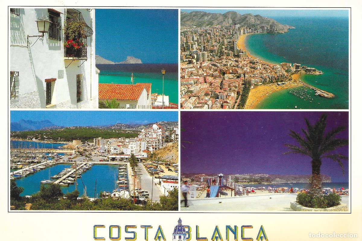 Postales: [POSTAL] Altea, Benidorm, Moraira y J&aacute;vea (Alicante) (sin circular)