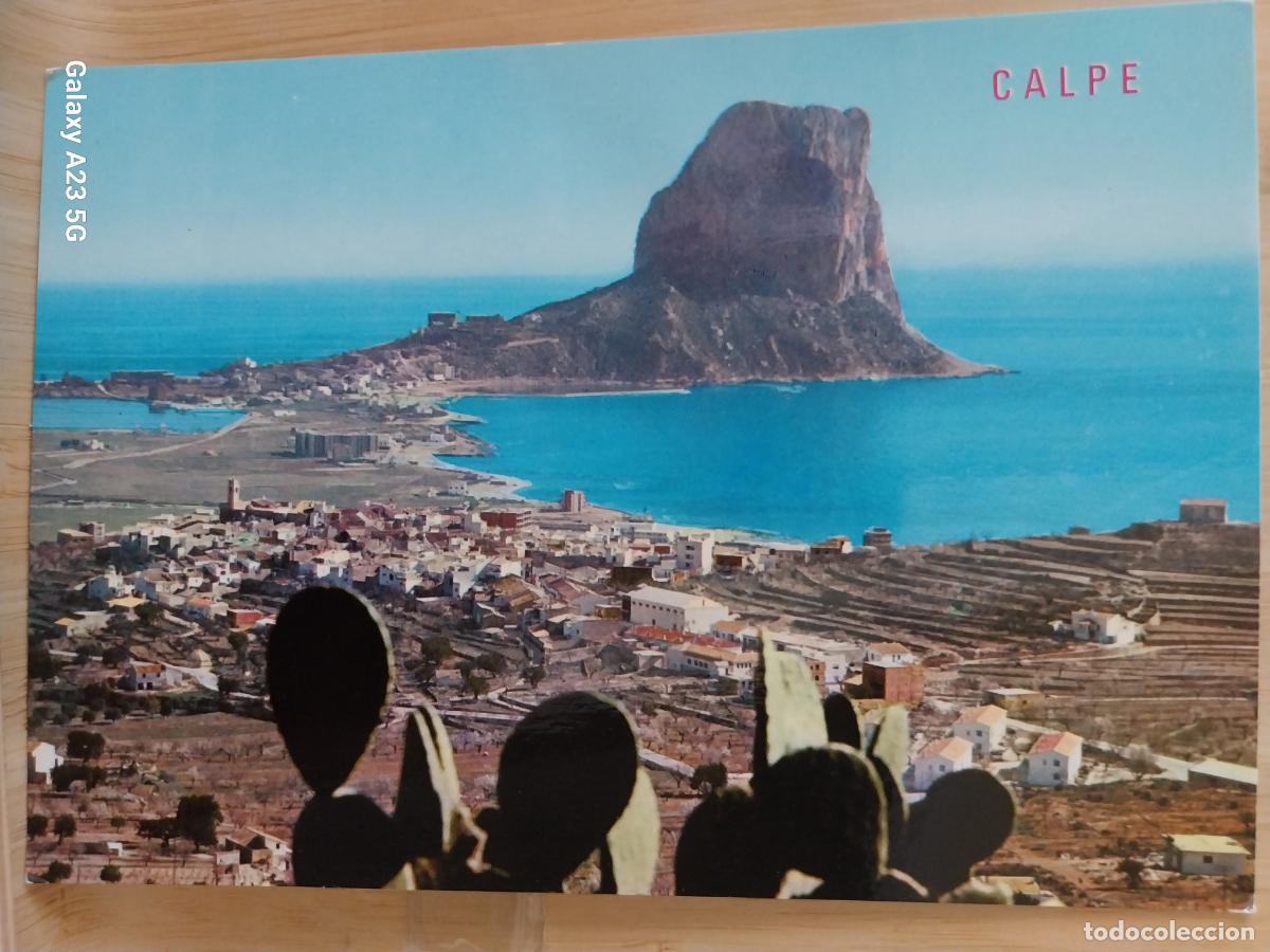 Postales: PE&Ntilde;ON IFACH CALPE ED HNOS GALIANA 11 SC ORIGINAL CACTUS