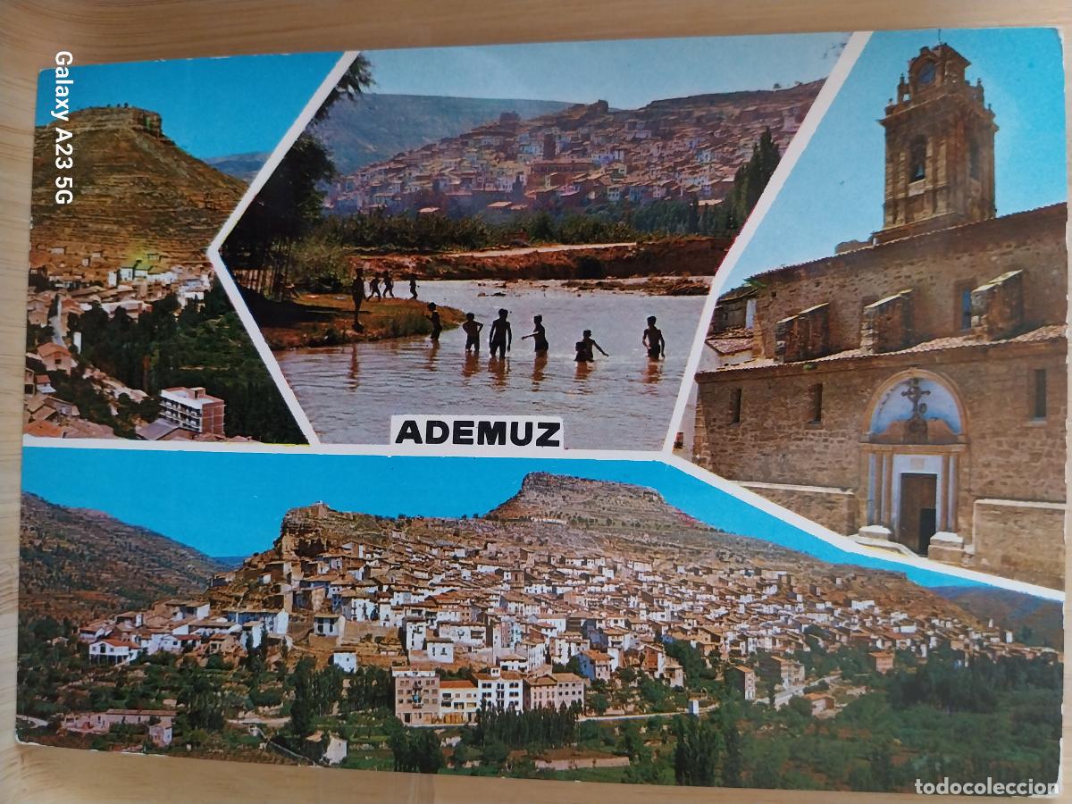 Postales: ADEMUZ RIO TURIA PICO CASTRO IGLESIA ED HIJOS ANDRES LLOPIS 8 SC ORIGINAL ANIMADA VISTAS
