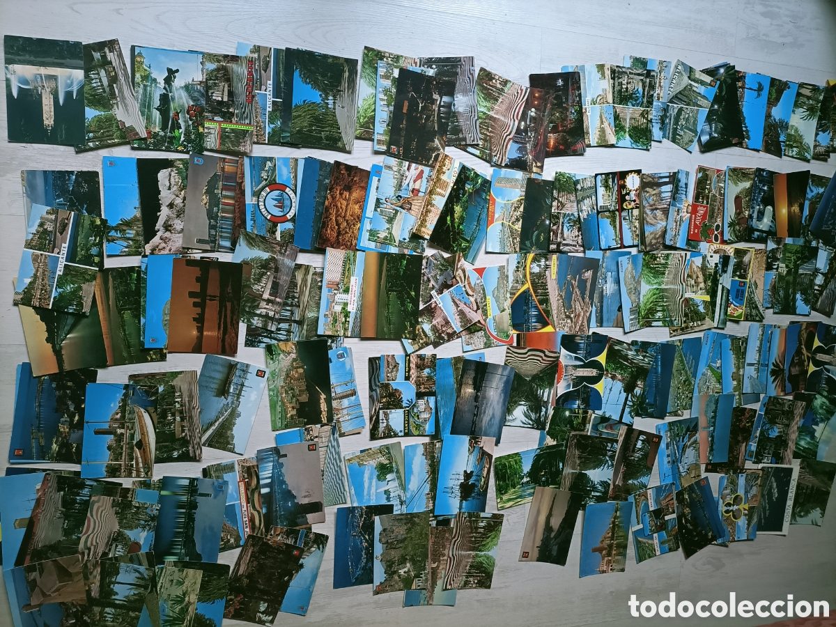 Postales: Gran lote de 180 postales de la ciudad de Alicante