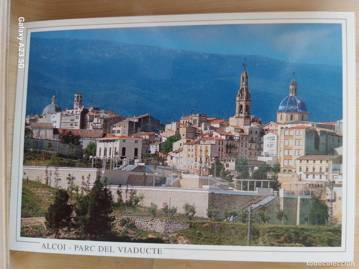 Postales: ALCOY ALCOI PARC DEL VIADUCTE ED LAPIZ Y PAPEL 11 SC ORIGINAL
