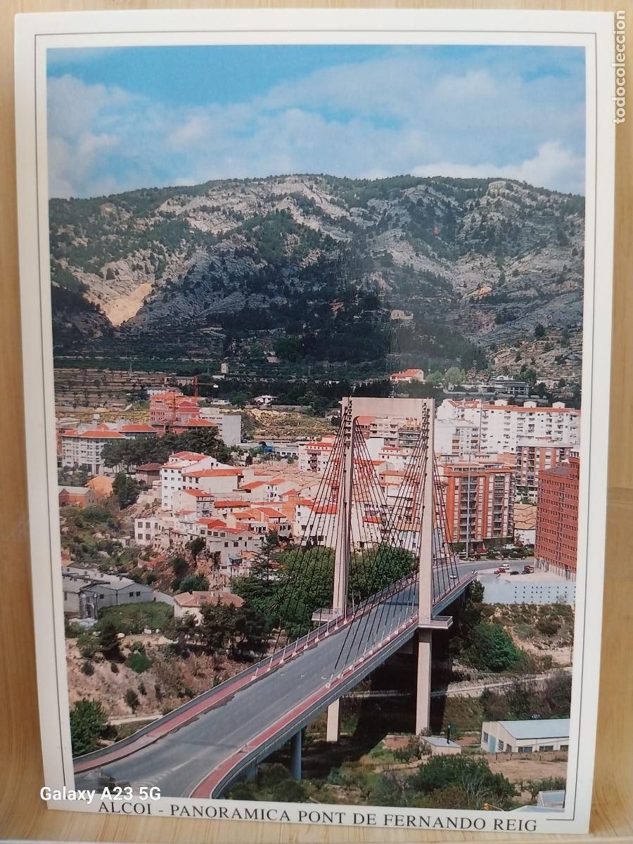 Postales: ALCOY ALCOI PONT FERNANDO REIG ED LAPIZ Y PAPEL 9 SC ORIGINAL