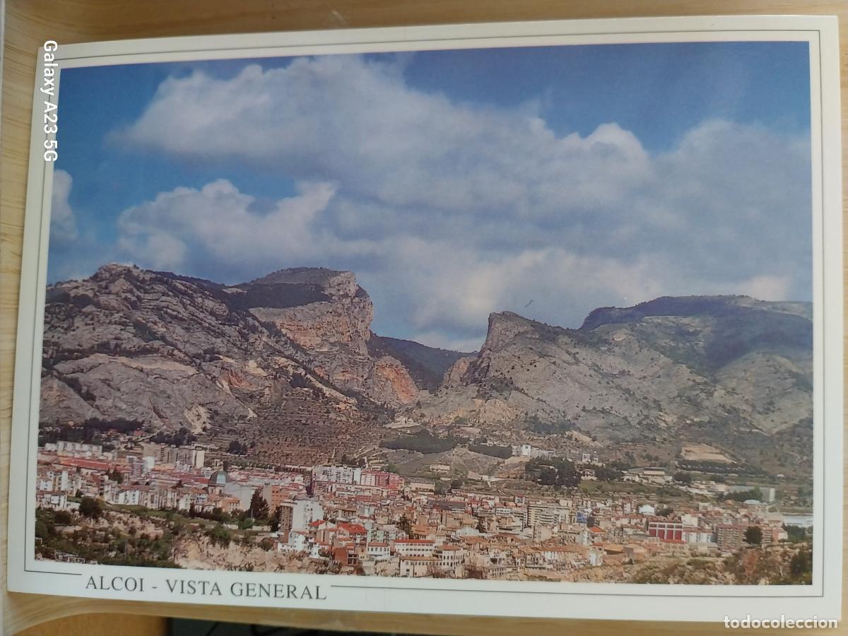Postales: ALCOY ALCOI VISTA ED LAPIZ Y PAPEL 14 SC ORIGINAL