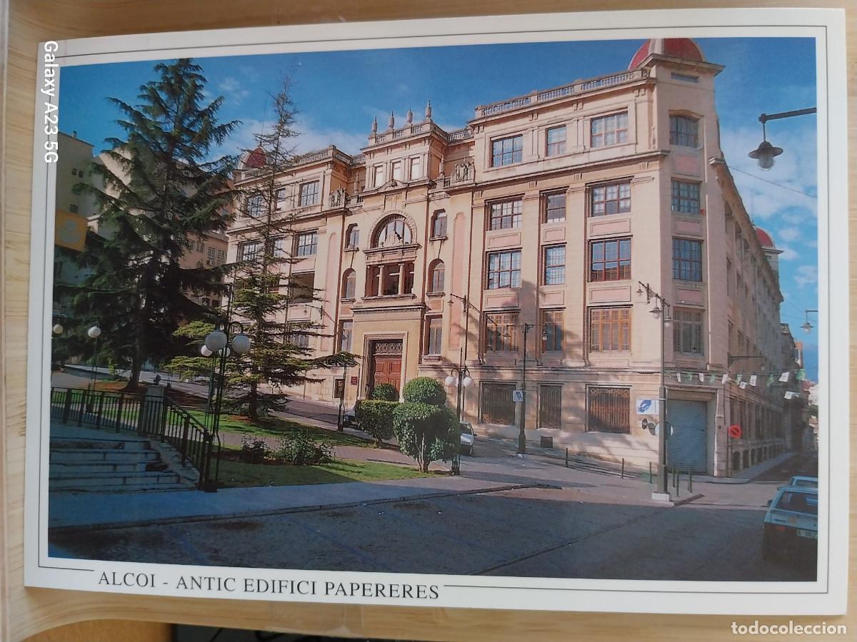 Postales: ALCOY ALCOI ANTIC EDIFICI PAPERERES ED LAPIZ Y PAPEL 4 SC ORIGINAL