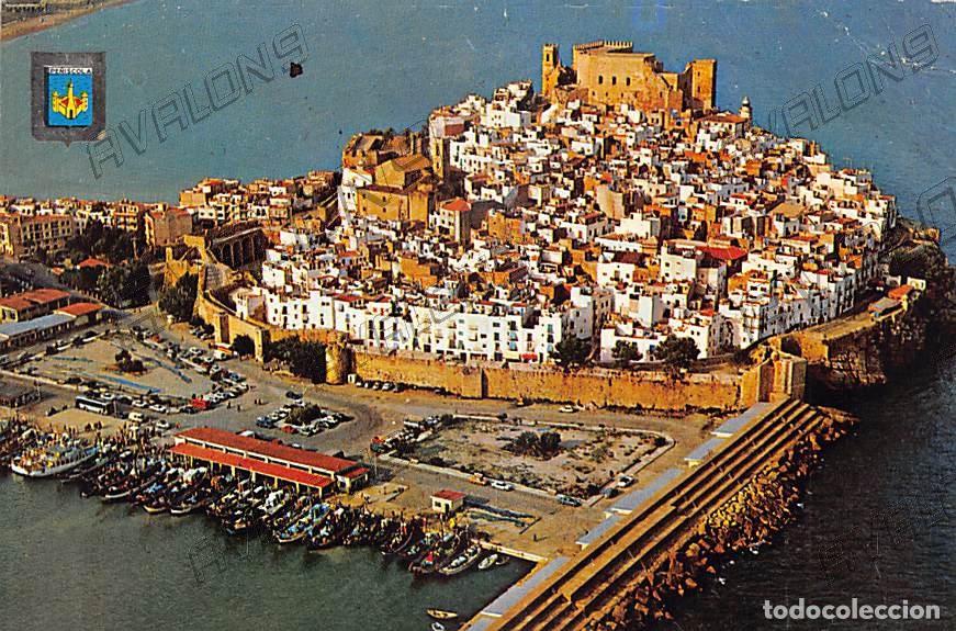Postales: Pe&ntilde;&iacute;scola (Castell&oacute;n) - A&ntilde;os 60 - Sin Circular