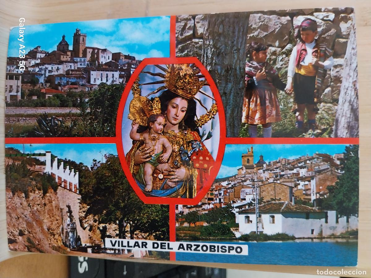 Postales: VILLAR DEL ARZOBISPO VIRGEN DE LA PAZ ED J ALCAIDE JDP 18 SC ORIGINAL ANIMADA