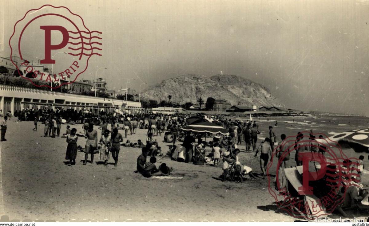 Postales: ALICANTE. PLAYA DEL POSTIGUET.